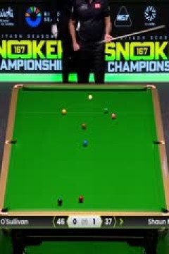 斯诺克利雅得狂欢季沙特大师赛第二轮罗尼·奥沙利文0-4肖恩·墨菲(朱峰立)20251120