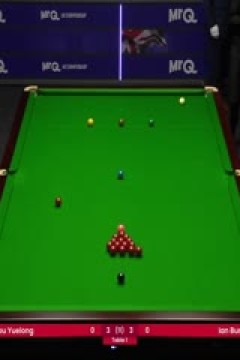 2023斯诺克英锦赛资格赛晋级轮周跃龙6-5伊恩·伯恩斯20231123(李照)
