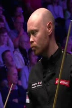 2024斯诺克球员锦标赛加里·威尔逊6-4侯赛因·瓦菲20240220