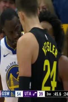 NBA常规赛 勇士VS爵士 20241026