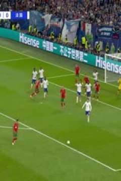 欧洲杯四分之一决赛 葡萄牙VS法国 20240706