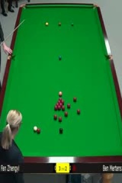 2024斯诺克德国大师赛本·米尔滕斯3-5范争一20240131