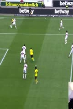 德甲 多特蒙德vs法兰克福 (李娜娜、红魔鲁小胖) 20230422