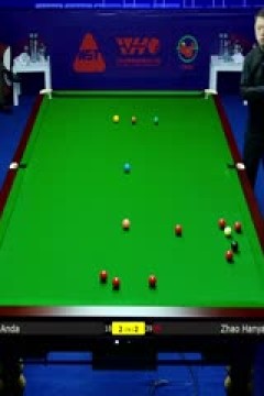 2025斯诺克武汉公开赛延期资格赛及64进32赵瀚洋3-5张安达20250824