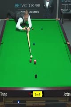 斯诺克特鲁姆普5-0乔丹·布朗20230823(李照)