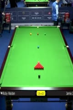 斯诺克世界公开赛第一轮詹姆·琼斯4-5里奇·沃顿20240318