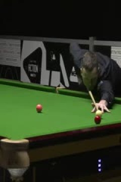 斯诺克威尔士公开赛资格赛吉米·罗伯逊4-3阿兰·泰勒20250205