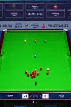 斯诺克世界公开赛半决赛贾德·特鲁姆普6-2杰克逊·佩吉20240323(李照)