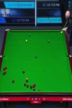 2023斯诺克苏格兰公开赛加里·威尔逊4-3艾利奥特·斯莱瑟20231211