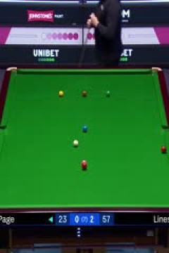 2025斯诺克英国公开赛第2轮杰克逊·佩奇1-4奥利弗·莱恩斯20250923