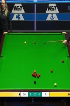 斯诺克威尔士公开赛64进32杰克逊·佩吉4-2吉米·罗伯逊20250211