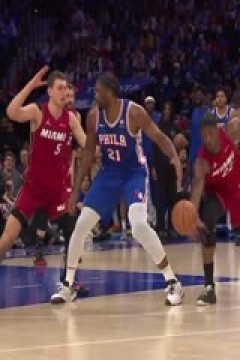 NBA附加赛 热火VS76人 20240418