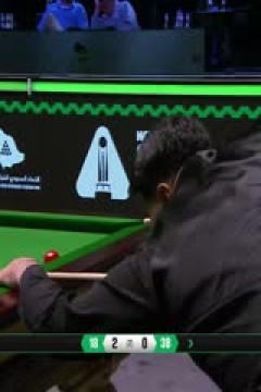 2025斯诺克沙特大师赛第二轮(112进80)朱利安·勒克莱尔4-1乌姆特·迪克梅20250809
