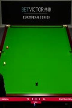 2023斯诺克德国大师赛资格赛加里·威尔逊4-5斯科特·唐纳森20231220