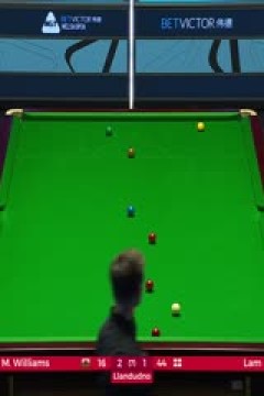 斯诺克威尔士公开赛林杉峰3-4马克·威廉姆斯20240213
