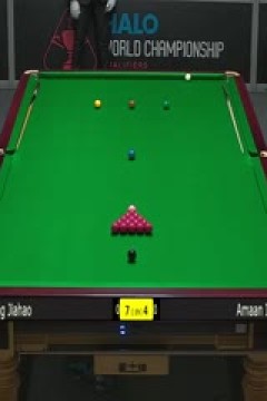 斯诺克世锦赛资格赛128进96黄佳浩10-4阿曼·伊克巴尔(第二阶段)20250407