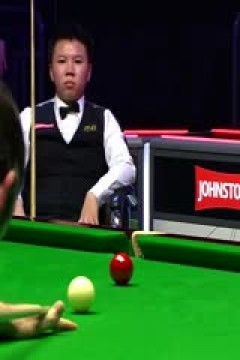 2024斯诺克球员锦标赛罗尼·奥沙利文6-2周跃龙20240220(李照)