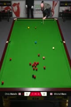 斯诺克英锦赛资格赛第三轮80进48克里斯·韦克林3-6米歇尔·曼恩20251125