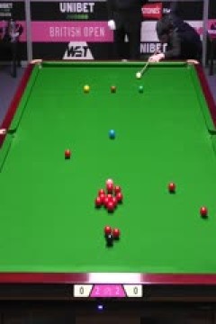 2025斯诺克英国公开赛32进16张安达3-4肖国栋20250925