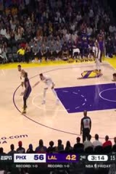 NBA常规赛 太阳VS湖人 20241026