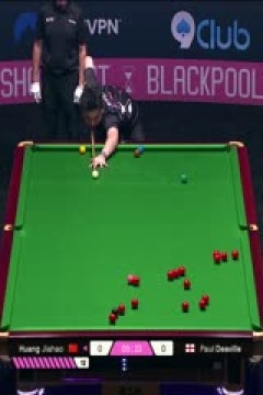 斯诺克单局限时赛128进64保罗·迪维尔15-1黄佳浩(柏林)20251211