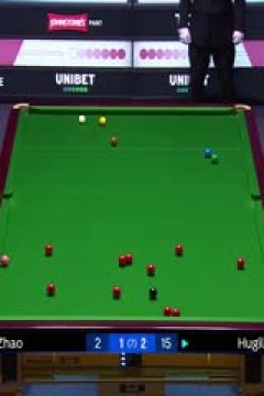 2025斯诺克英国公开赛第1轮阿什利·赫吉尔3-4赵心童20250922