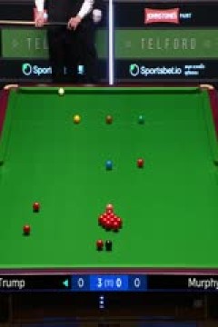 斯诺克球员锦标赛四分之一决赛贾德·特鲁姆普6-0肖恩·墨菲20250322