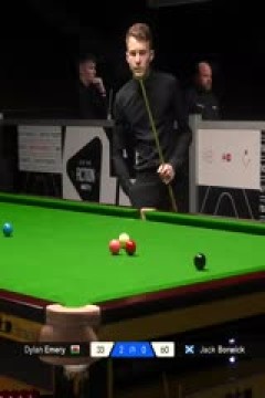 苏格兰公开赛资格赛迪伦·埃默里4-1杰克·博维克20251016