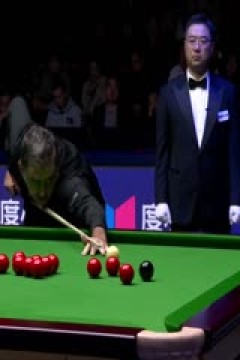 2025斯诺克西安大奖赛32进16罗尼·奥沙利文5-0斯蒂芬·马奎尔(朱峰立)20251009