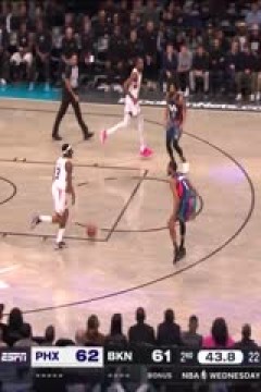 NBA常规赛 太阳VS篮网 20240201