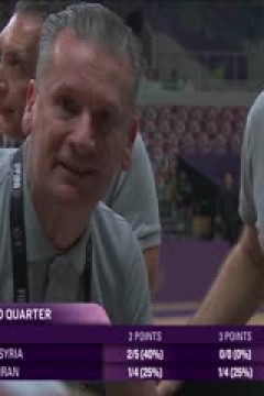 男篮亚洲杯 叙利亚VS伊朗 20250811