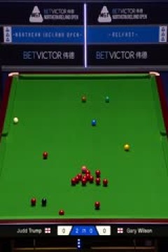 2025斯诺克北爱尔兰公开赛16进8贾德·特鲁姆普4-1加里·威尔逊20251023