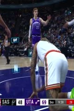 NBA常规赛 马刺VS爵士 20240226