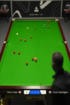 苏格兰公开赛资格赛奥利弗·莱恩斯4-1斯图尔特·卡灵顿20251015