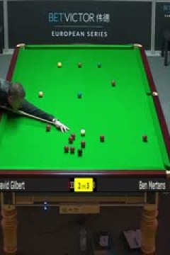 斯诺克本·米尔滕斯4-5大卫·吉尔伯特20230824