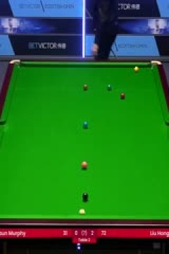 2023斯诺克苏格兰公开赛肖恩·墨菲1-4刘宏宇20231211(李照)
