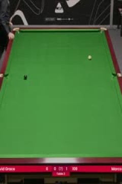 斯诺克威尔士公开赛资格赛大卫·格雷斯0-4傅家俊20250206
