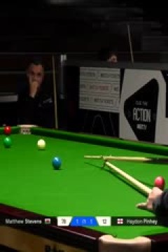 苏格兰公开赛资格赛马修·史蒂文斯4-2海顿·平海20251015