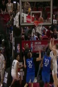 NBA夏季联赛 活塞VS马刺 20250720