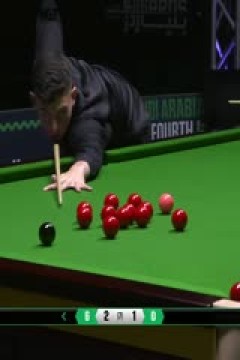 2025斯诺克沙特大师赛第二轮(112进80)利亚姆·戴维斯2-4瑞安·埃文斯20250809