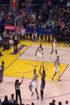 NBA季前赛 国王VS勇士 20231019