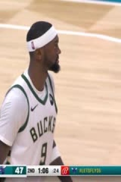 NBA常规赛 雄鹿VS黄蜂 20240301