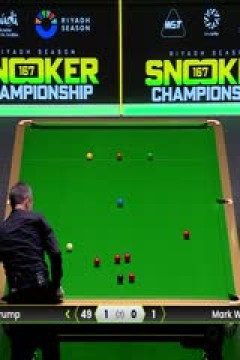 斯诺克利雅得狂欢季沙特大师赛四分之一决赛贾德·特鲁姆普4-0马克·威廉姆斯20251121