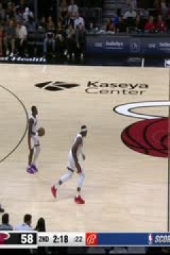 NBA季前赛 老鹰VS热火 20241017