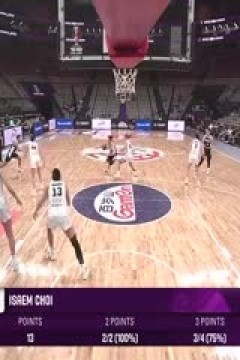 女篮亚洲杯小组赛 新西兰VS韩国 20250714