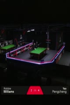 斯诺克英锦赛资格赛第二轮112进80罗比·威廉姆斯6-5姚朋成20251124