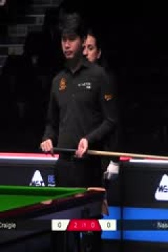 2025斯诺克英格兰公开赛山姆·克雷吉4-0恰查蓬·纳萨20250911