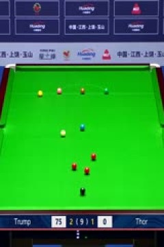 斯诺克世界公开赛第一轮贾德·特鲁姆普5-2涂振龙20240318