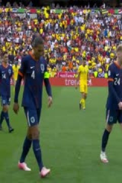 欧洲杯八分之一决赛 罗马尼亚VS荷兰 20240703