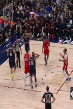 NBA季后赛 快船VS掘金 20250422